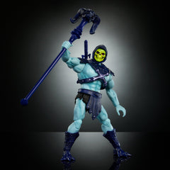 Skeletor 18cm articulated figure showcasing pose options