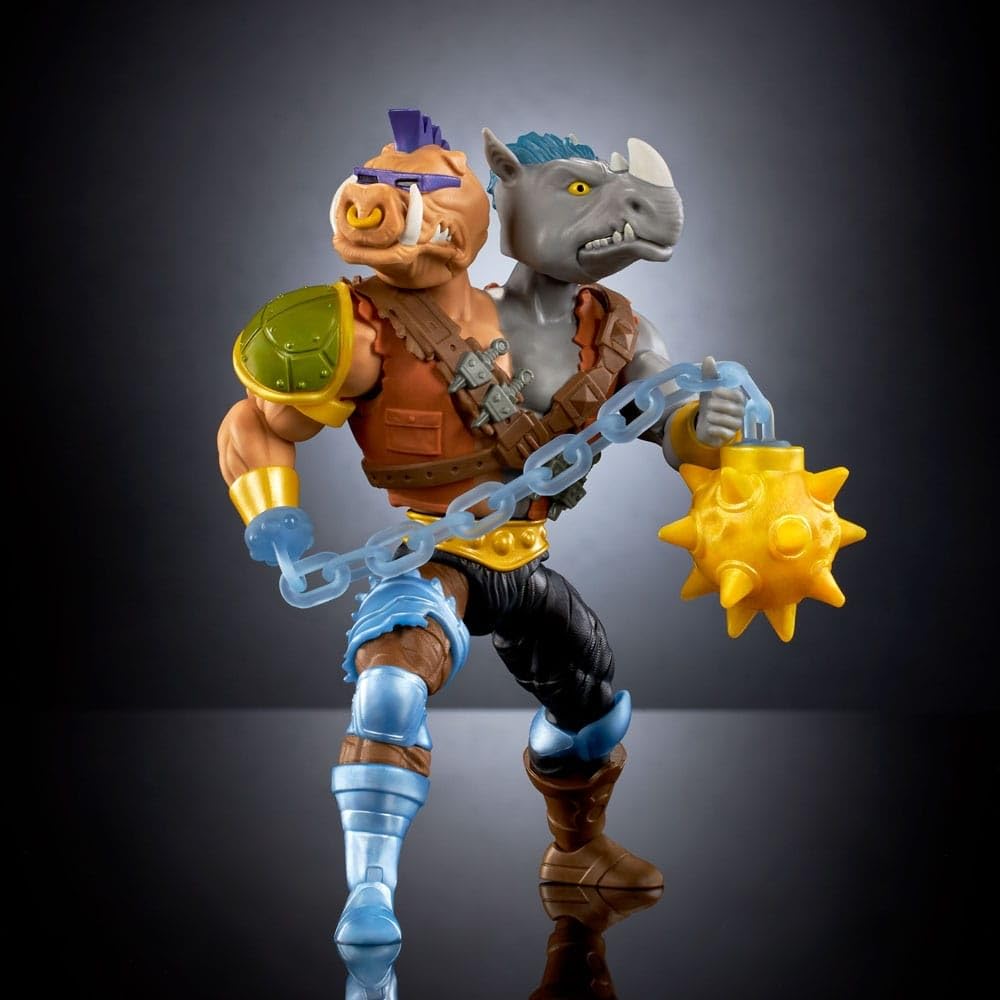 Masters of the Universe Turtles of Grayskull 2-Bopsteady interchangeable-parts emphasize customization