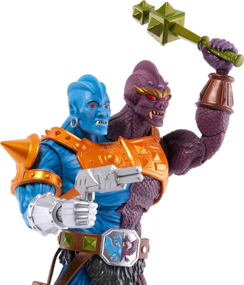 Two-Bad Masterverse swappable hands and heads for versatile poses