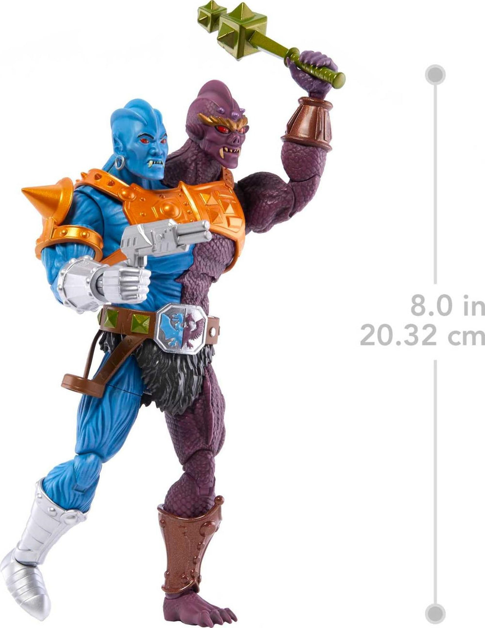 Two-Bad Masterverse with weapons set for battle scenes