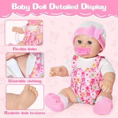 Mastom hats, socks, and headbands complete adorable outfits.