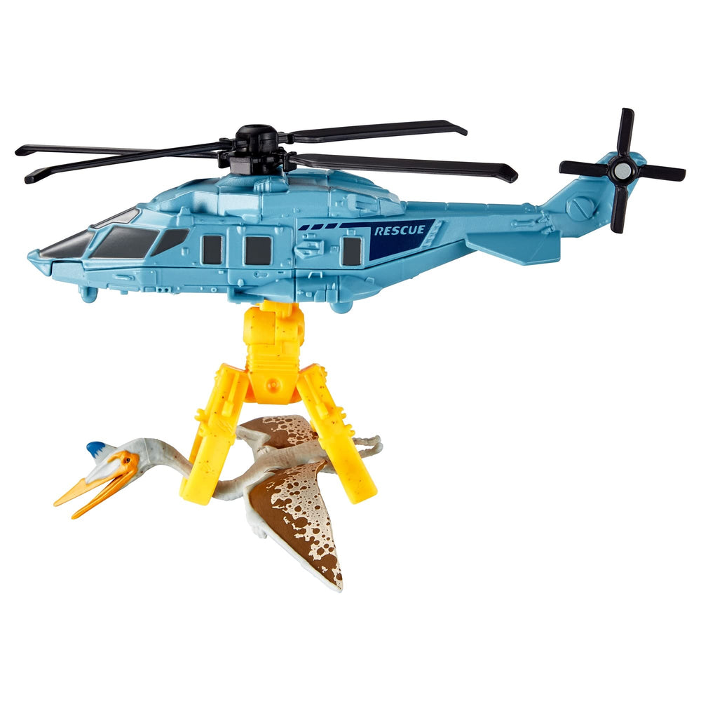 Matchbox Jurassic World Dino Transporters mini-dinosaurs with transport action for pretend play.