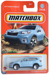 Matchbox Subaru Forester blue 1:64 scale model ideal for display and imaginative play