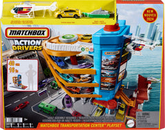 Matchbox Transportation Center mini food cart adds storytelling options.