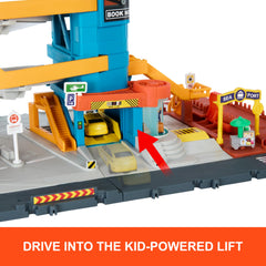 Matchbox Transportation Center seaport dock expands adventures with a pier.