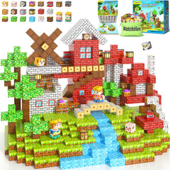 Matchtiles forest magnetic blocks set for endless imaginative play and safe construction.