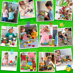 Matchtiles imaginative play boosts focus and fine motor skills during guided or solo sessions.