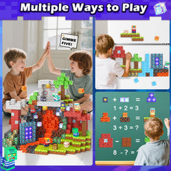 Matchtiles magnetic blocks compatibility with other brands expands play possibilities