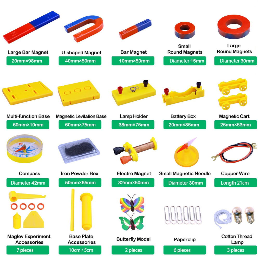 Matifaner ring magnet shown for exploring attraction and field patterns