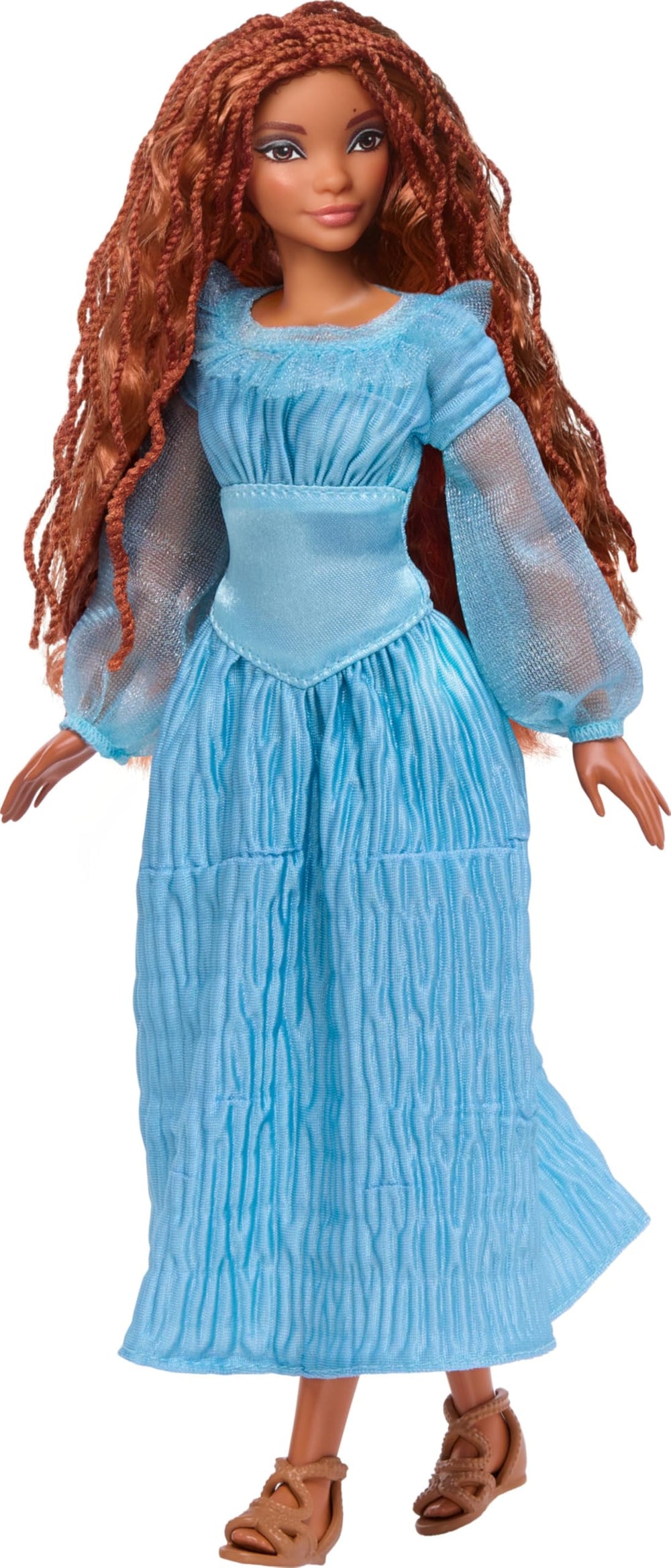 Mattel Ariel-doll-5-bending-joints offers versatile posing for storytelling.