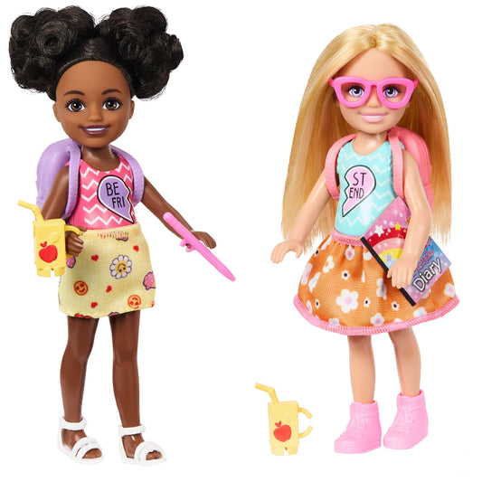 Mattel Barbie Chelsea Play Together dolls ready for friend-filled adventures.