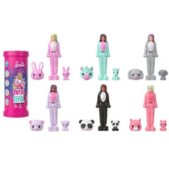 Mattel Barbie Mini Cutie Reveal Doll includes stylish accessories for mix-and-match fun