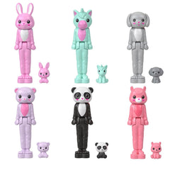 Mattel Barbie Mini Cutie Reveal Doll features a poseable body for dynamic poses