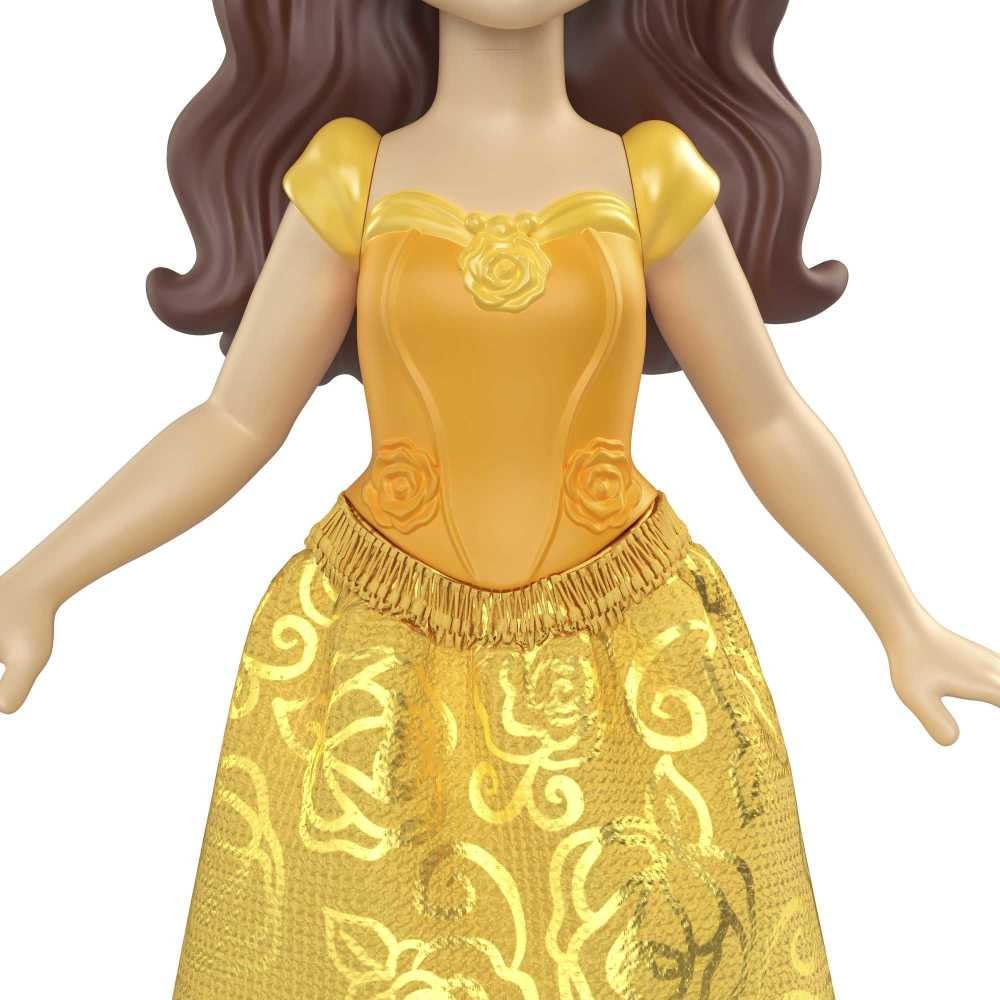 Mattel Belle removable skirt with metallic details enables mix-and-match outfits.