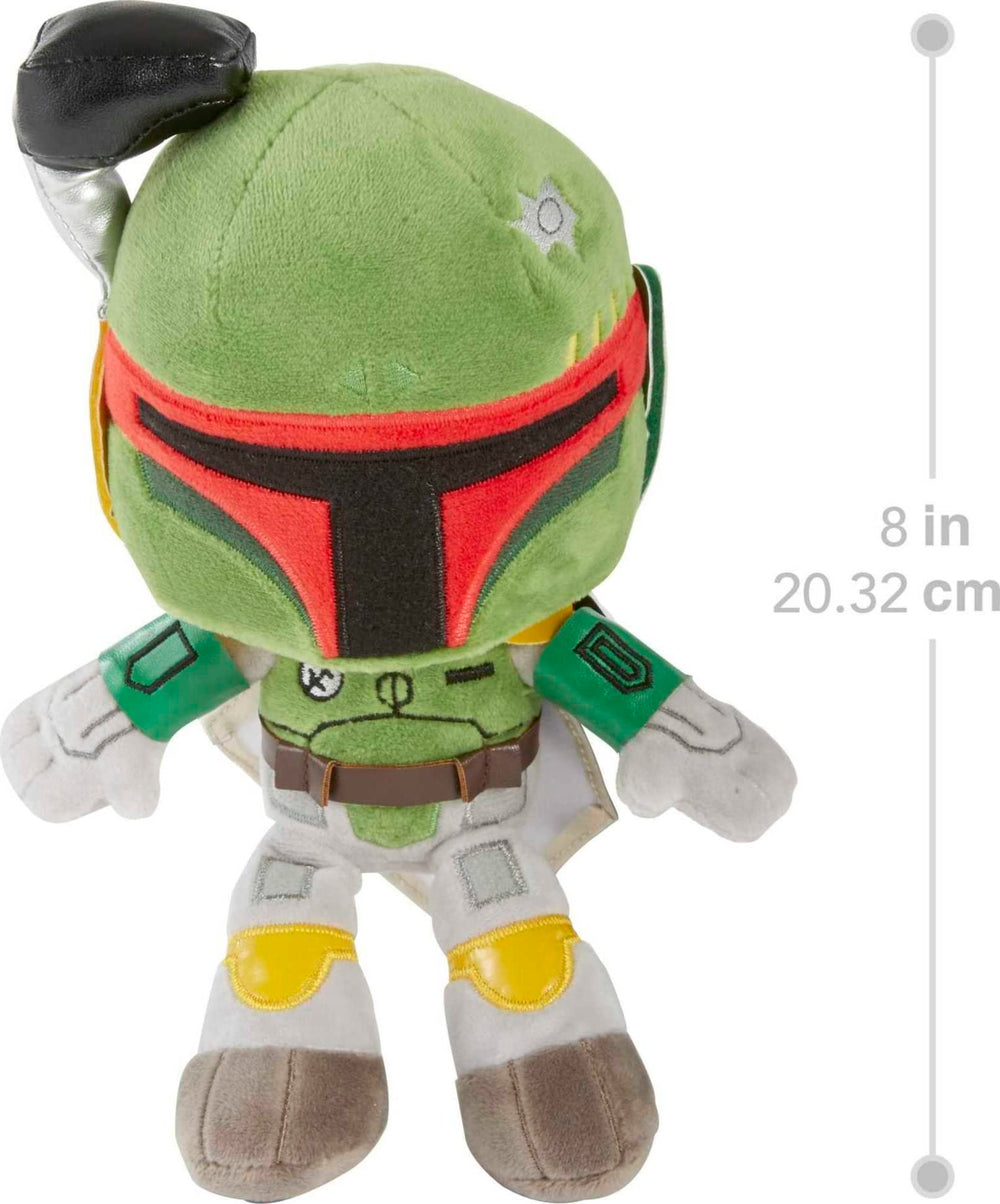 Mattel Boba Fett plush on-the-go - portable 8-inch companion