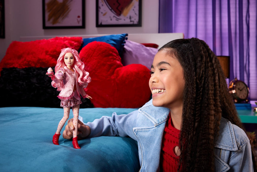 Mattel Bridget cupcake accessory enhances imaginative play with a movie-inspired treat