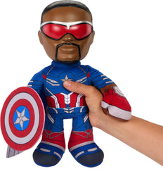 Mattel Captain America Brave New World plush wearing sunglasses for cool play