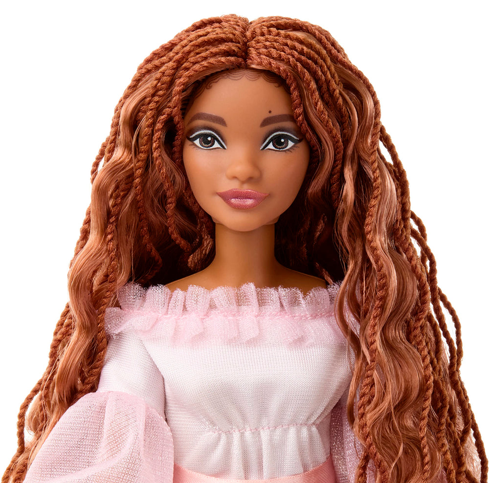 Mattel Celebration Ariel doll hair styling showcases long red hair for creative looks