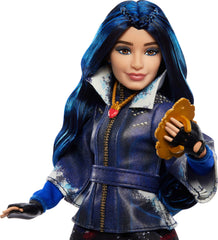 Mattel Descendants Evie with bendable joints for dynamic posing and action play.