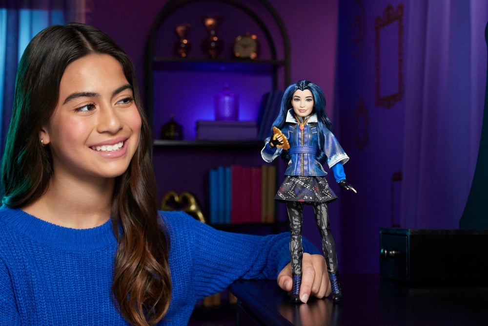 Evie Isle of the Lost doll with magic mirror for pretend spell moments.