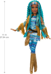 Uma doll knee-high boots ready for action poses and dynamic play.