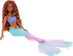 Mattel Disney Ariel, live-action inspired, supports movie-inspired storytelling.