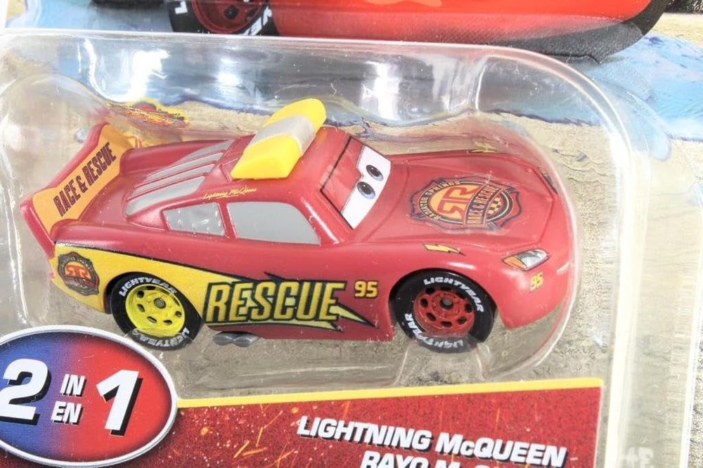 Mattel Disney Cars Color Changers Lightning McQueen color reversal with cold water