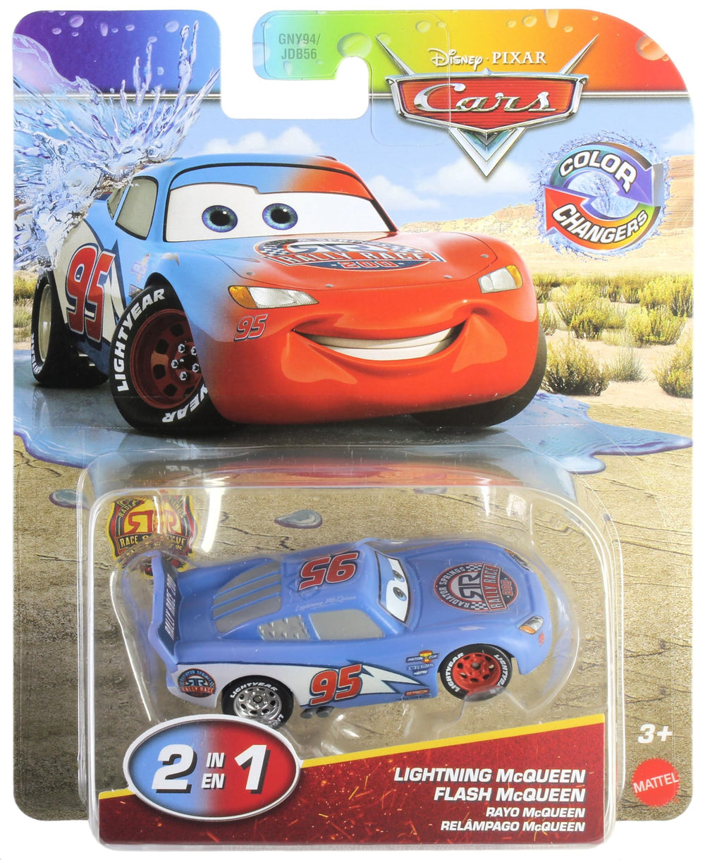Mattel Disney Cars Color Changers Lightning McQueen collectible toy