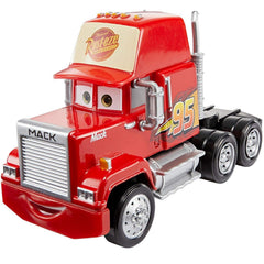 Mattel Disney Cars Deluxe Mack front view, 1-55 scale for imaginative play