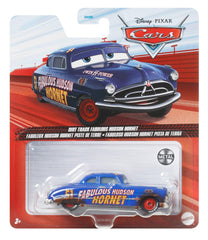 Mattel Disney Cars 3 Hudson Hornet front view, best for fans to showcase on shelves.