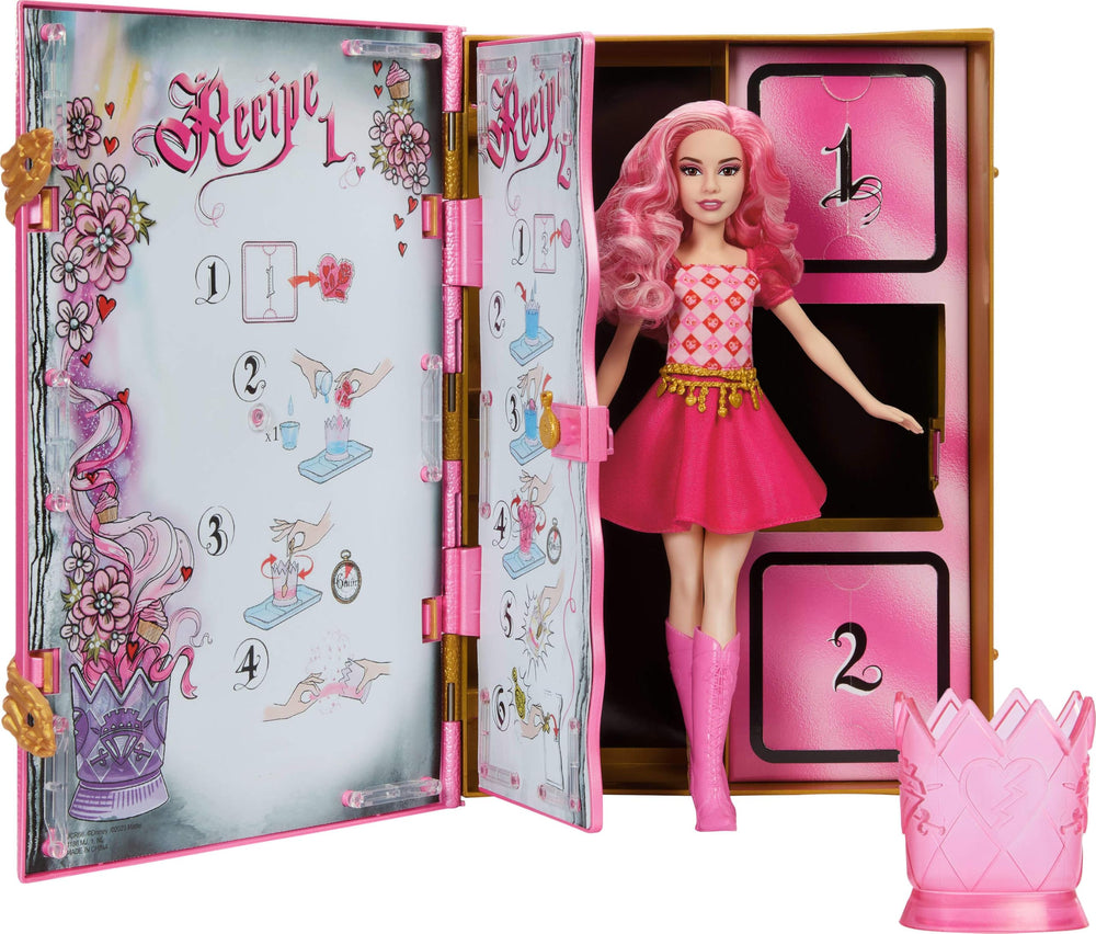Mattel Disney Descendants Rise of Red collectible cookbooks invite exploration of more characters.