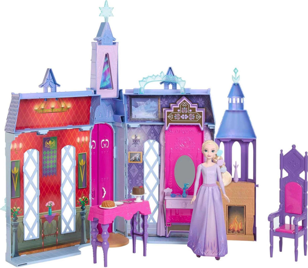 Moveable fireplace in Arendelle Castle for magical ambiance