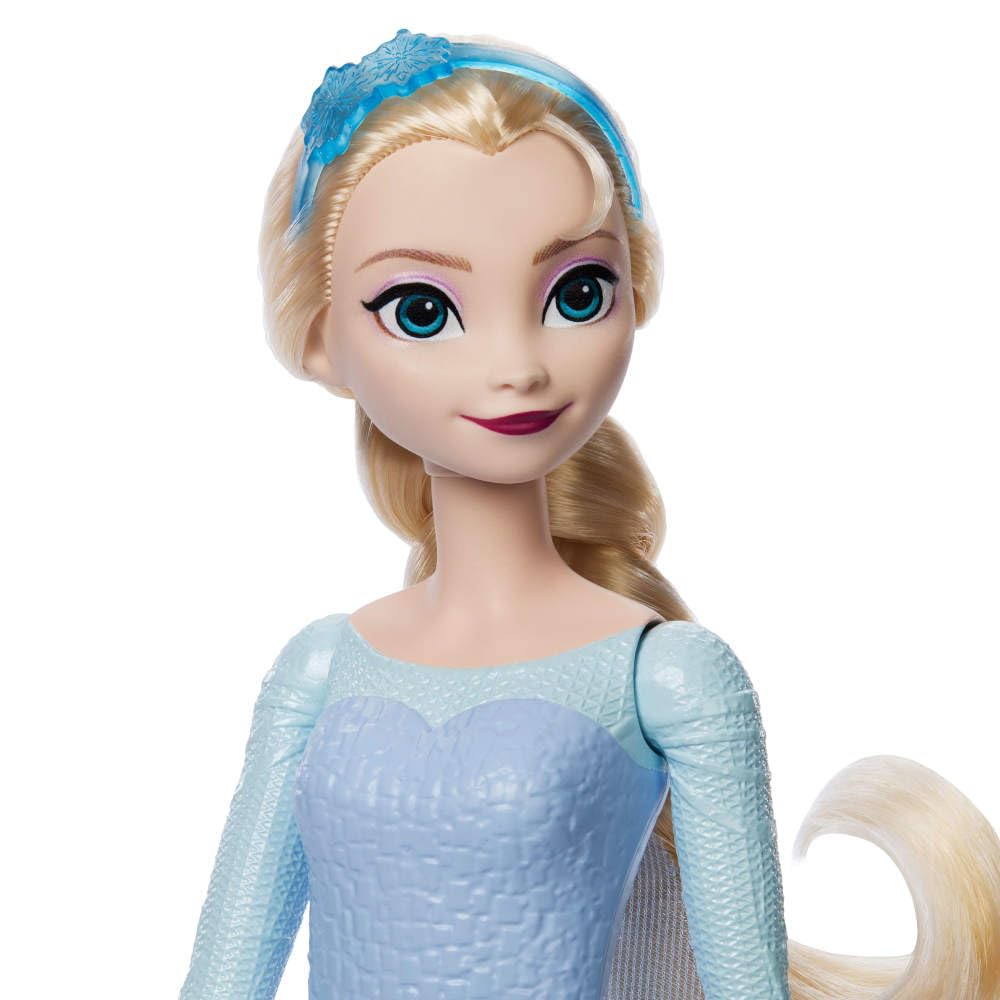 Mattel Disney Frozen Elsa accessories set includes shoes and necklace