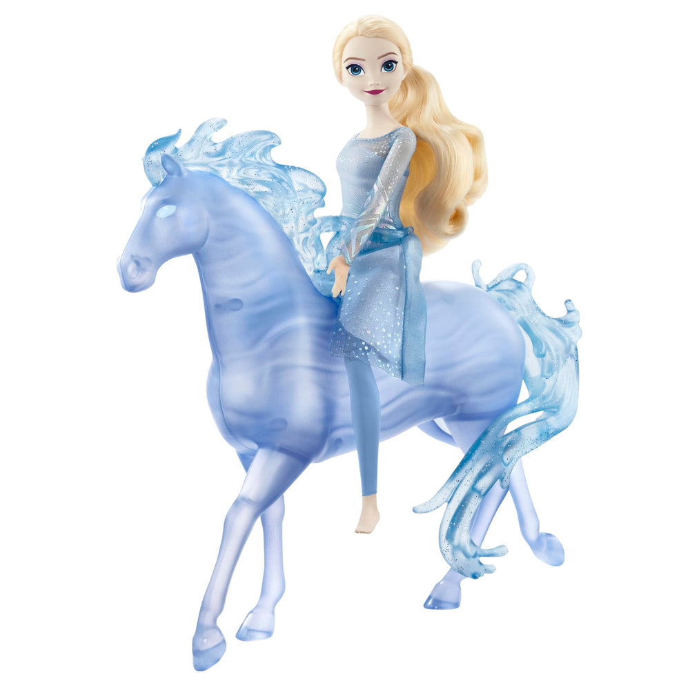 Mattel Elsa in signature ice-blue dress for iconic Frozen 2 moments