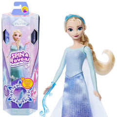 Mattel Disney Frozen Elsa Spin & Reveal castle flap play scene sparks imaginative unboxing fun