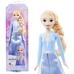 Mattel Disney Elsa travel-look doll ready for imaginative adventures and playtime.