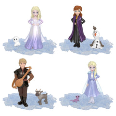 Mattel Disney Frozen Ice Reveal container with teal gel enables interactive unboxing