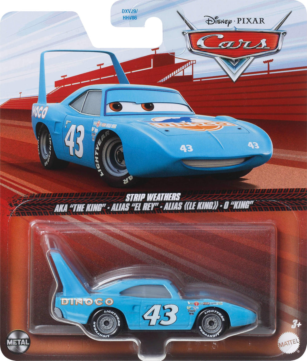 Disney Pixar Cars The King ready for gifting and storytelling adventures.