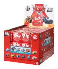 Mattel Disney Cars mini vehicle in blind box for exciting unboxing play.