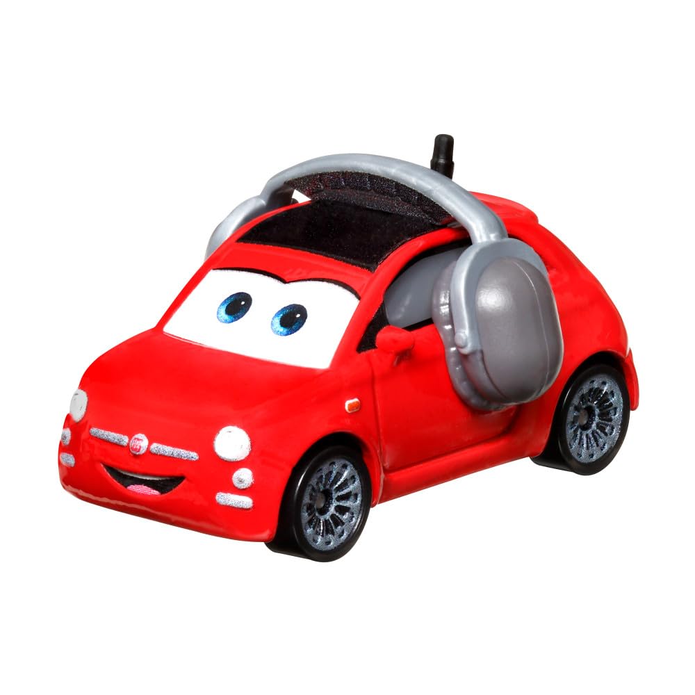 Mattel Disney Pixar Cars On the Road Bella Cadavre front view, spooky friendly helper for stories