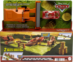 Mattel Disney Pixar Cars three vehicles included for instant play.