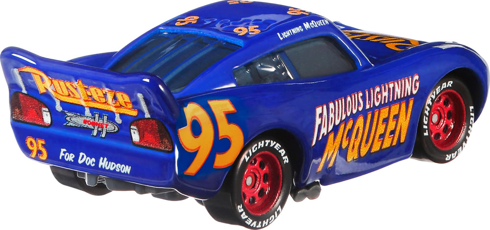 Mattel Disney Pixar Cars 3 Lightning McQueen die-cast with authentic movie details.