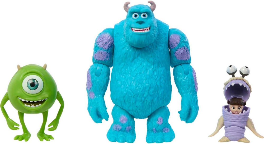 Mattel Sulley figure from Monsters, Inc. Storyteller for imaginative play and display.