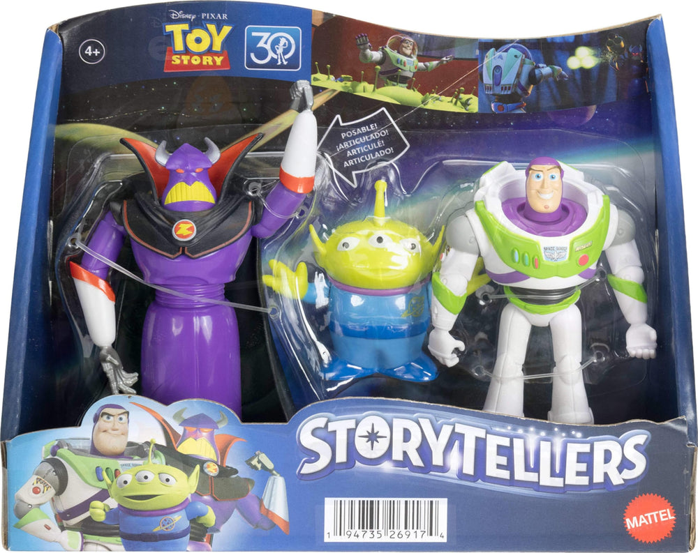 Mattel Alien pose from Storytellers pack creates exciting space-adventure scenes.