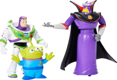 Mattel Buzz Lightyear pose from Storytellers pack supports dynamic poses for storytelling.