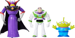 Mattel Buzz Lightyear figure from Storytellers pack, ready for action play and imaginative space battles.