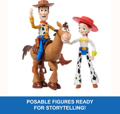 Mattel Jessie figure with signature look for interactive role-play adventures.