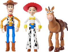 Mattel Woody figure with authentic Toy Story styling for imaginative play.