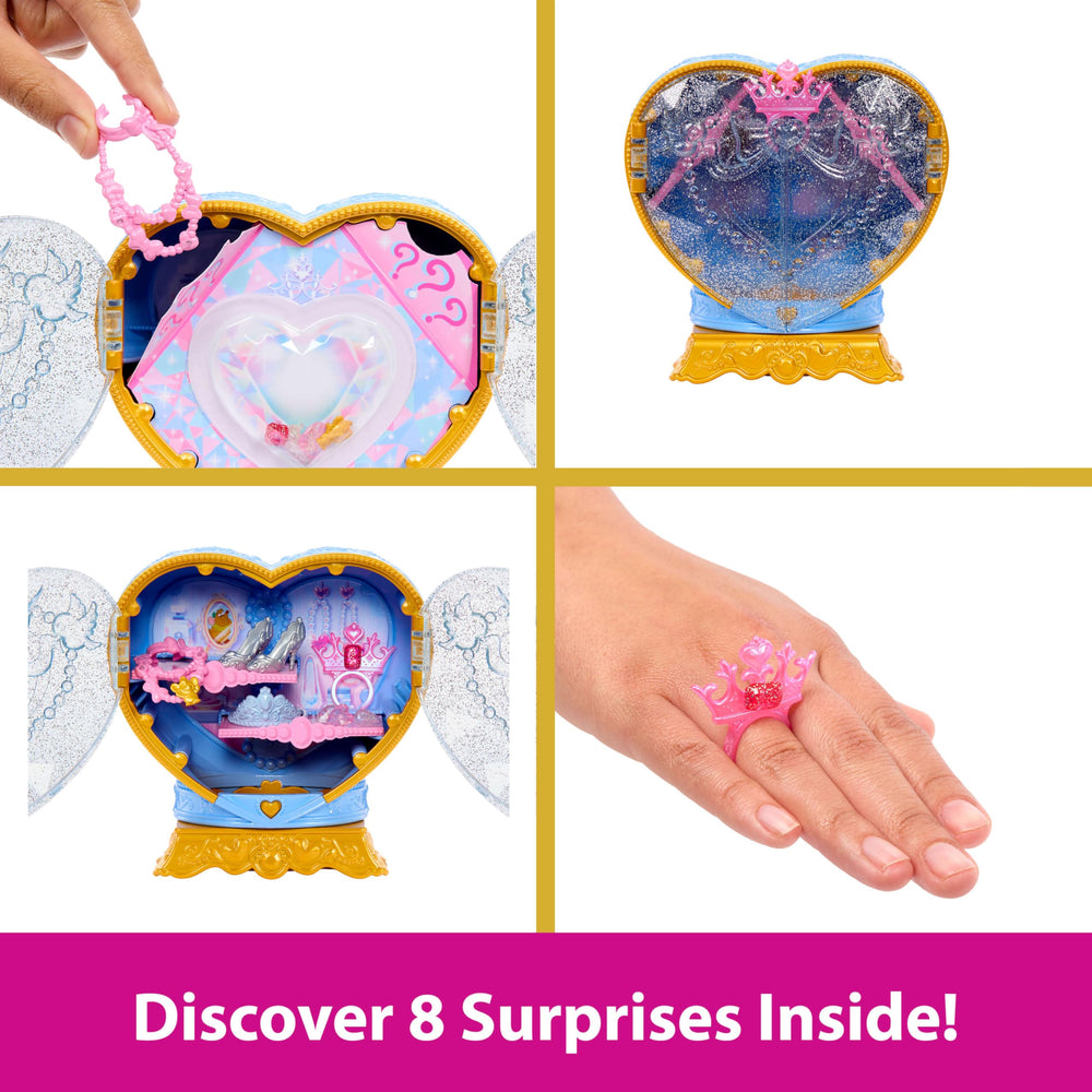 Gems and footwear set for Cinderella to sparkle during storytelling