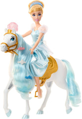 Mattel Cinderella horse mane and tail ready for grooming and styling play.